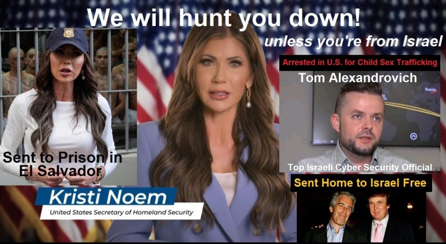 Netanyahu’s Cyber Chief ARRESTED in Vegas Child Predator Sting — Then Sent Home Free. It’s an Abomination. He’s an IDF vet and Head of AI for the Israeli Government