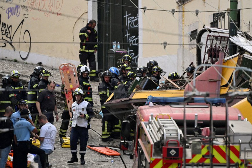 How disastrous Lisbon funicular crash that left 16 dead unfolded
