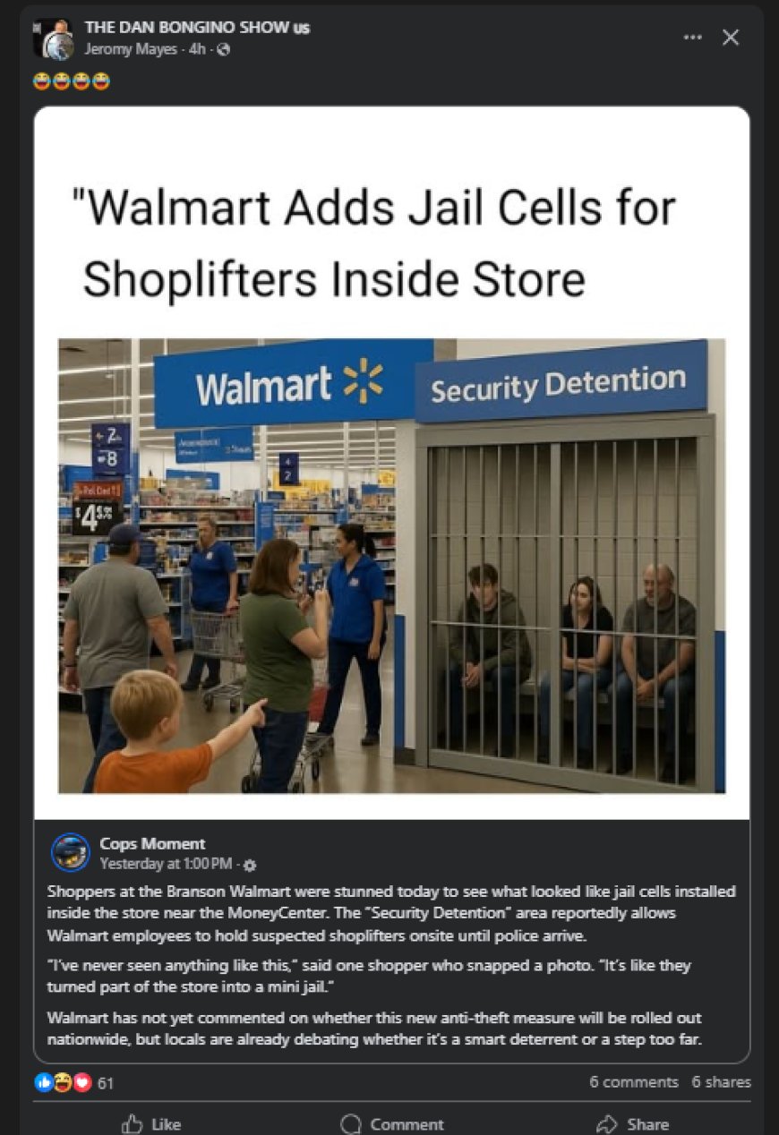 A WALMART AI HOAX