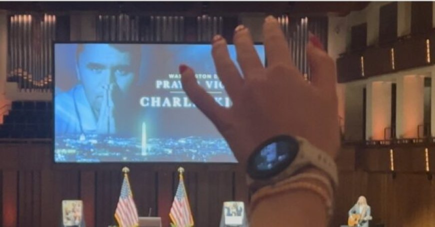 Charlie Kirk Vigil at Kennedy Center: Mourning, Hope -- and Joy