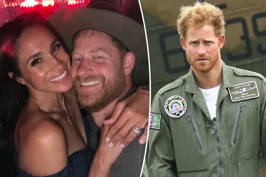 Meghan Markle thirsts over Prince Harry in flirty 41st birthday tribute