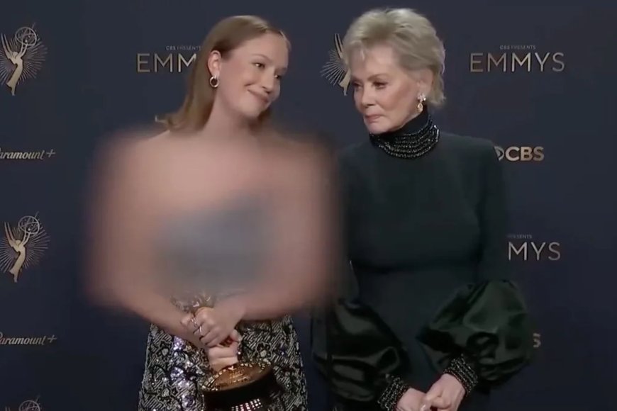 A Hollywood nepobaby cheers Hamas, and they repay her by censoring her shoulders