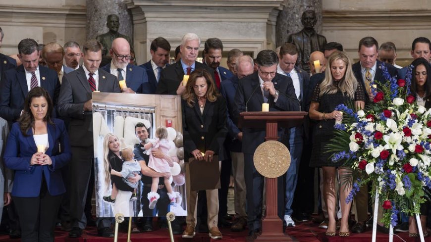 House Republicans honor Charlie Kirk while Dem leaders skip Capitol prayer vigil