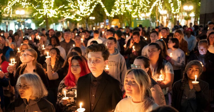Photos: Mourners Around the World Show Love for Charlie Kirk