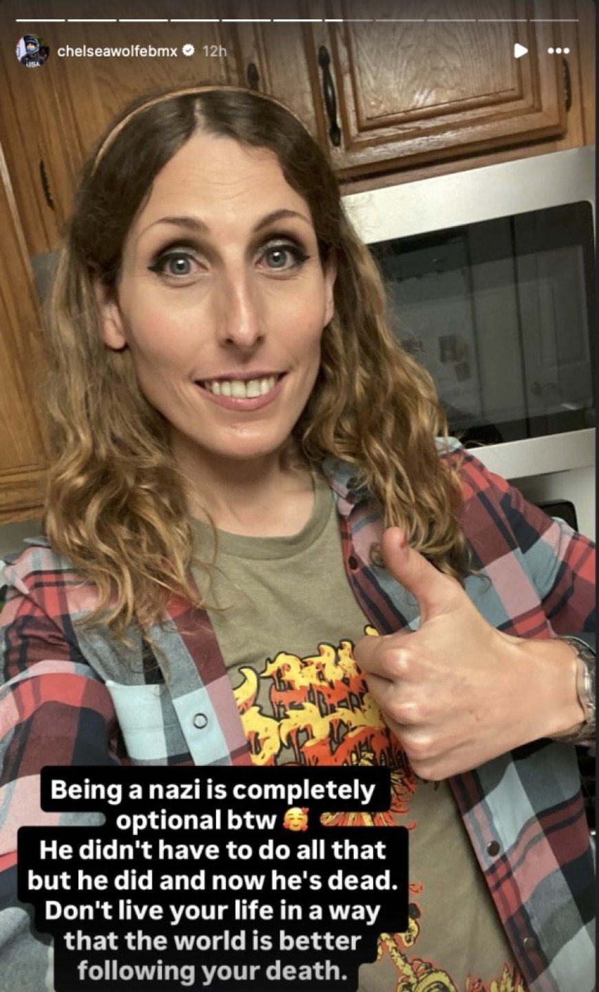 First transgender US Olympian celebrated Charlie Kirk’s death — then allegedly told a protester to ‘go suck a sawn-off shotgun’