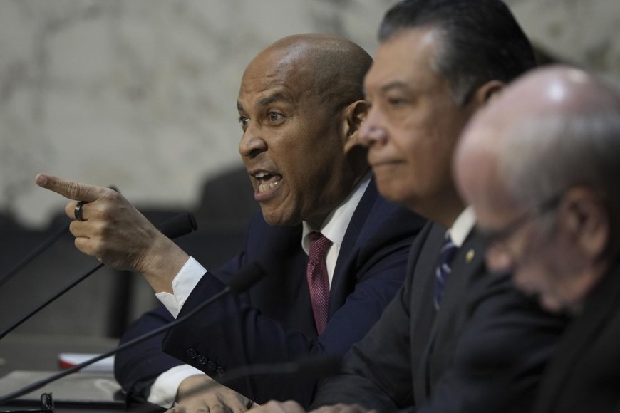 WATCH: FBI's Patel and Sen. Booker shout over each other at oversight hearing