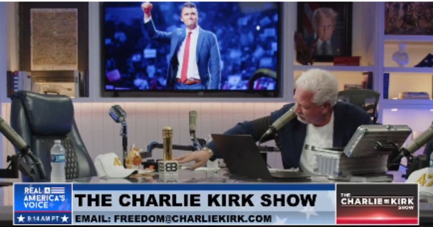 Glenn Beck Honors Charlie Kirk with Rush Limbaugh's Golden Mic in Heartfelt Moment Hosting Kirk's Show