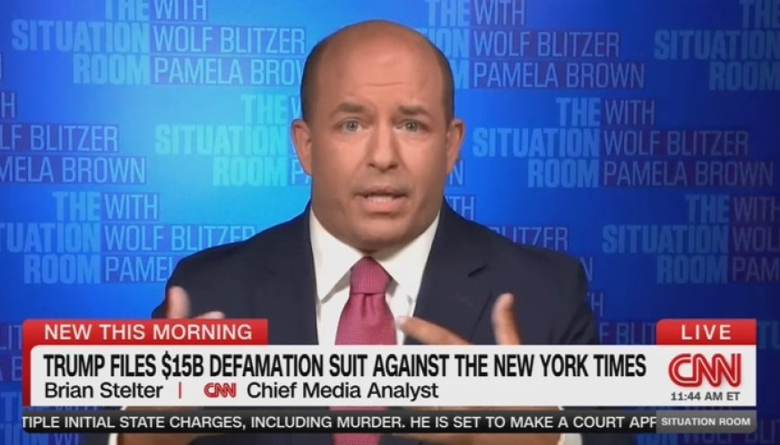 Brian Stelter: Trump's Suit Against the New York Times Is 'Dangerous' Stuff