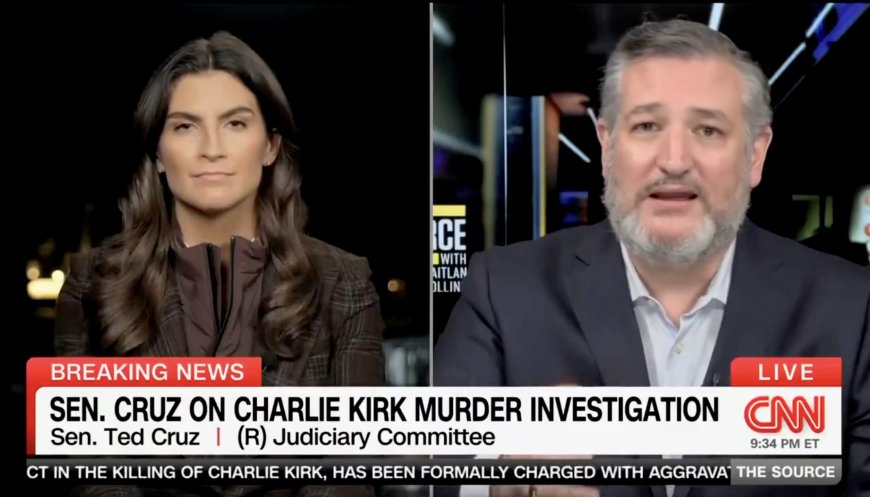 Ted Cruz DESTROYS CNN Hack Kaitlan Collins for Pushing Fake Narrative — Confronts Her Head-On Over Claim “Motive Still Unclear” in Charlie Kirk Assassination
