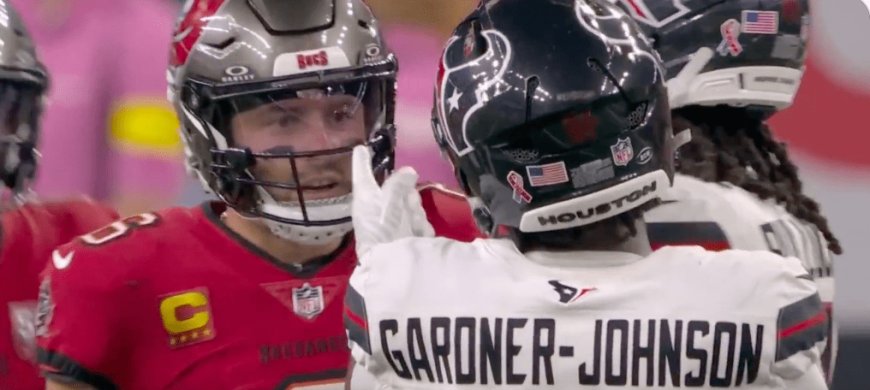 Baker Mayfield’s blunt response after fiery CJ Gardner-Johnson moment: ‘We don’t take any s–t’