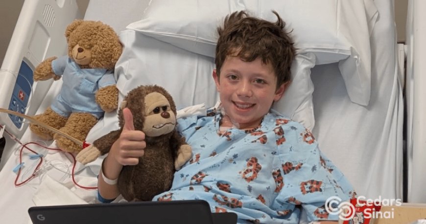 California boy, 9, donates stem cells to save father's life