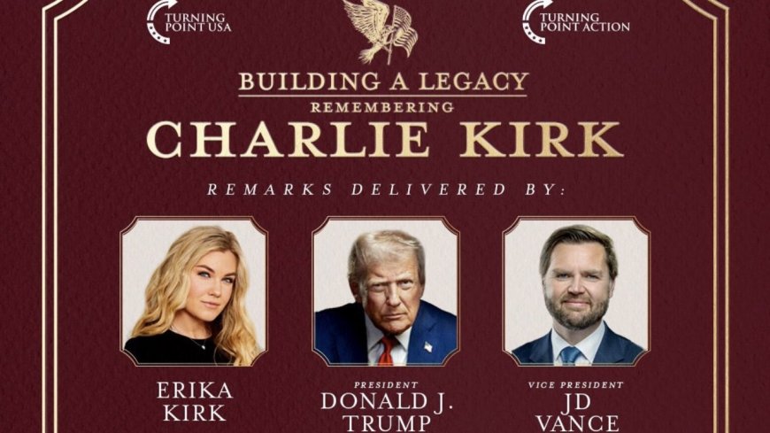 JUST IN: President Trump, JD Vance, Tucker Carlson, Trump Admin Officials Among All-Star Lineup of Speakers at Charlie Kirk’s Memorial on Sunday