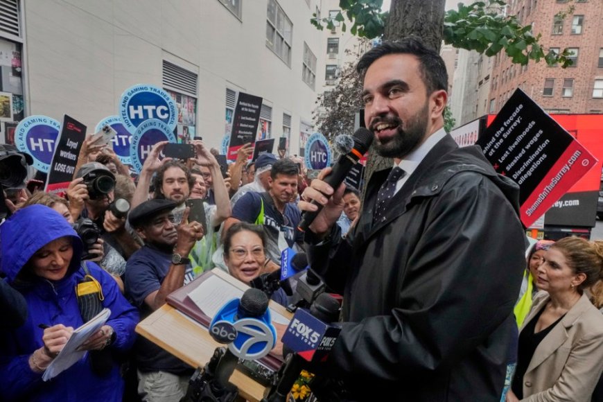 NY Democratic Party chair not endorsing Mamdani