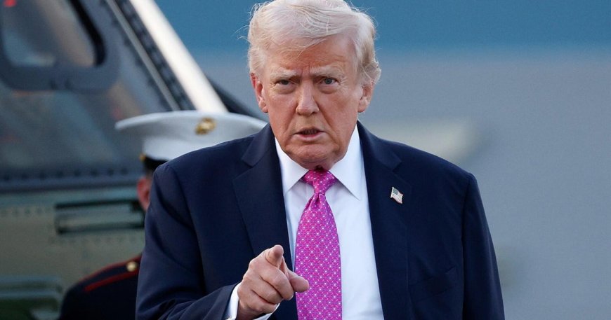 Trump says Russia's Vladimir Putin "let me down" on Ukraine