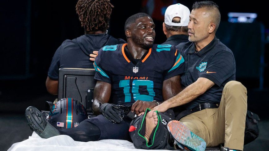 Extent of Tyreek Hill's gruesome injury revealed, including torn knee ligaments: reports
