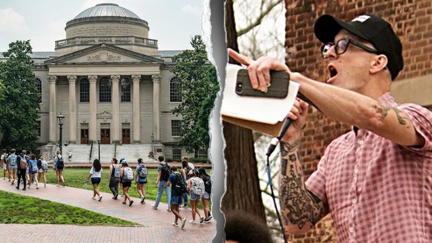Student uproar erupts at elite college after professor put on leave over ties to far-left gun club