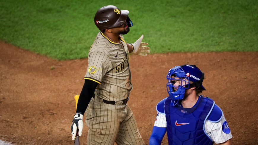 Padres players held back after confronting umpires following controversial season-ending loss to Cubs