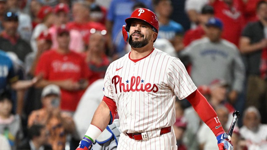 Phillies' ninth inning comeback against Dodgers falls just short with Biden in attendance