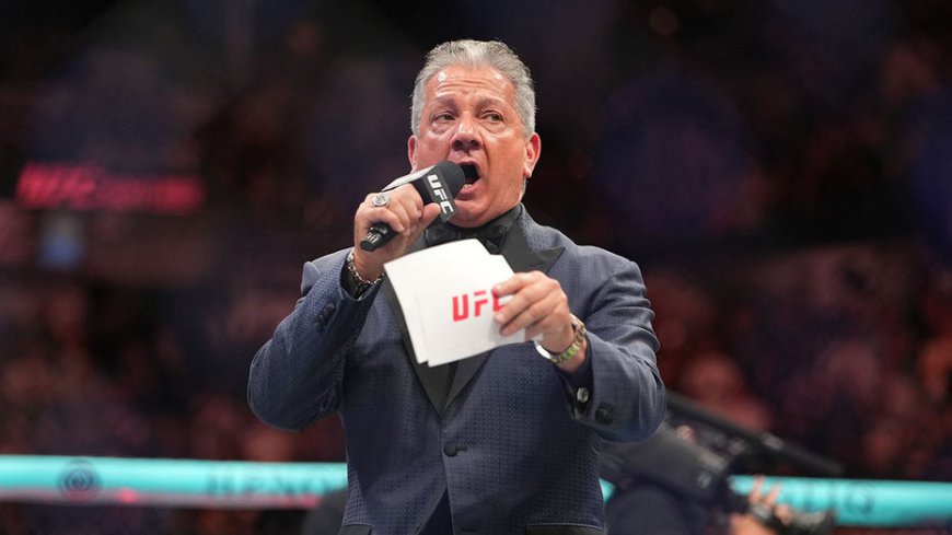 UFC's Bruce Buffer says it will be an 'honor' to be at White House: 'It's gonna be amazing'