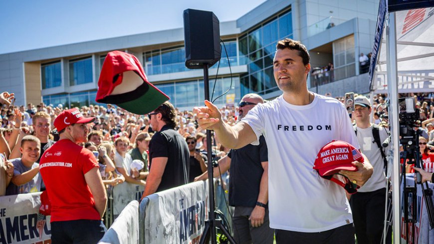 Leftist club smears Charlie Kirk on campus flyers spotted ahead of their event honoring George Floyd instead
