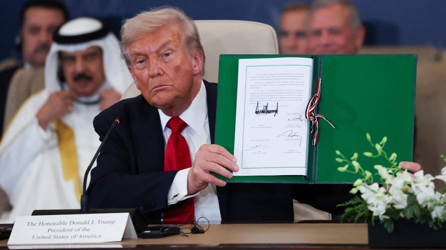 Trump celebrates peace in the Middle East after signing Gaza deal: 'Achieved the impossible'