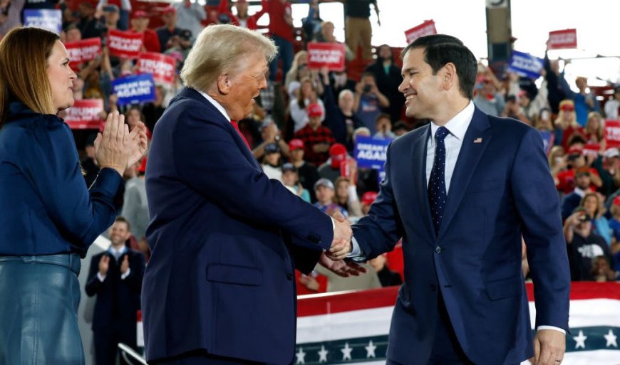 Trump Ribs Rubio In Remarks Praising Him For Deal: ‘We Really Fought It Out’