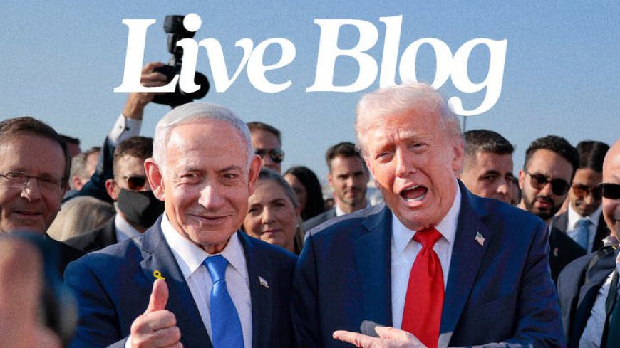 LIVE UPDATES: Trump Returns To U.S. After Historic Trip To Israel And Egypt