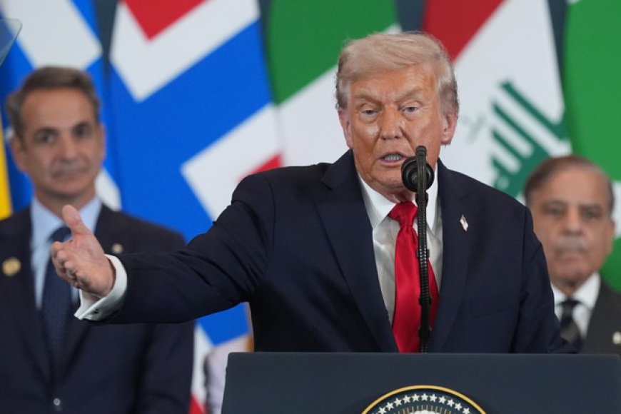 Trump Refuses to Name the Two 'Weak Leaders' at the Peace Summit but He Gives Us a Lot of Clues