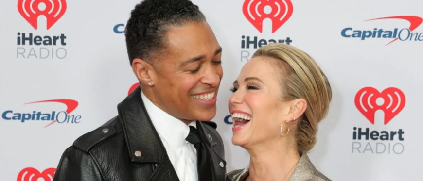 T.J. Holmes And Amy Robach Engaged After Contentious Romance