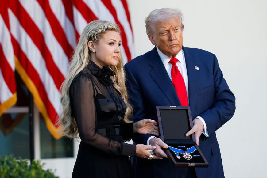 Erika Kirk: Presidential Medal of Freedom is the ‘best birthday gift’ Charlie could’ve asked for