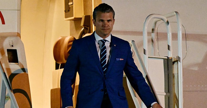 Pete Hegseth's Plane Makes Unscheduled Landing in United Kingdom Due to Windshield 'Crack'