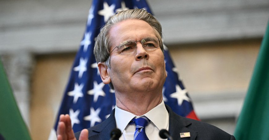 Scott Bessent Blasts 'Terrible' WSJ Report on Trade Negotiations with China