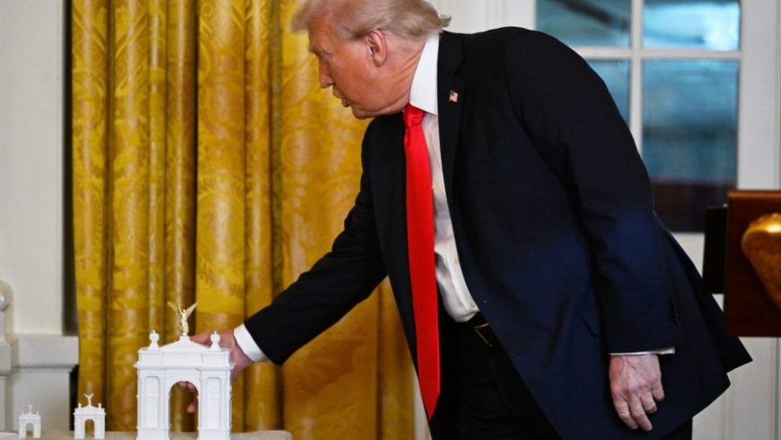 Trump makes plans for arch to be built near Lincoln Memorial as entry to DC