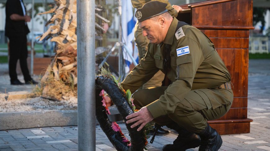 IDF holds memorial ceremony at base attacked by Hamas on Oct. 7 honoring fallen troops
