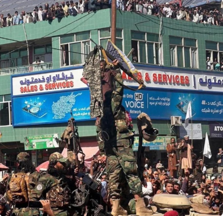 Taliban fighters display Pakistani soldiers’ pants as victory symbol:Afghan civilians vow strong retaliation against Pakistan amid border clashes along Durand line