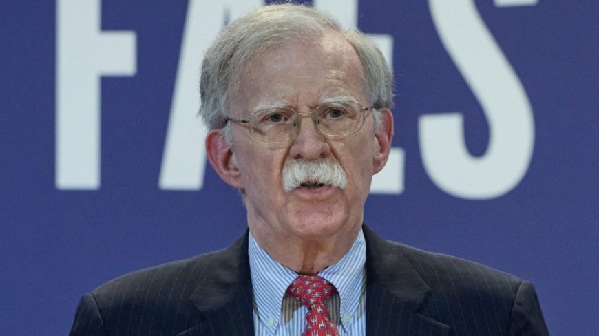 Bolton on indictment says he has ‘become the latest target in weaponizing’ the DOJ