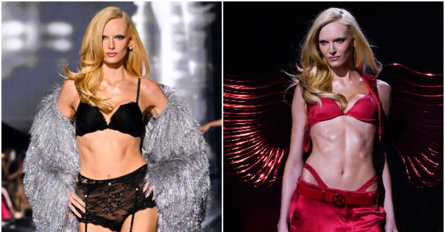 Transgender Model Alex Consani Hits Victoria's Secret Fashion Show Runway in Angel Wings