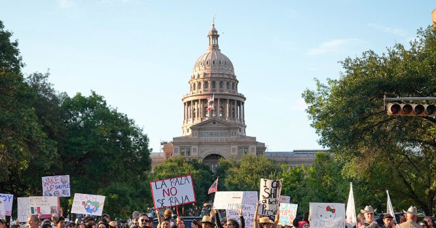 Texas Governor Deploys DPS, National Guard to Deter Antifa Violence at 'No Kings Day' Protests
