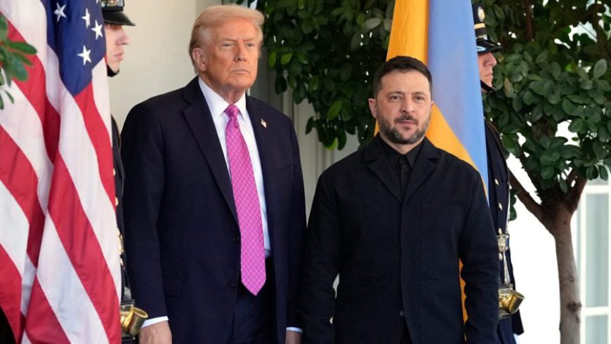 Trump tells Russia, Ukraine to 'stop where they are'