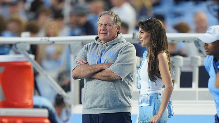 Bill Belichick, Jordon Hudson's hot mic moment leaked amid UNC's drama-filled season