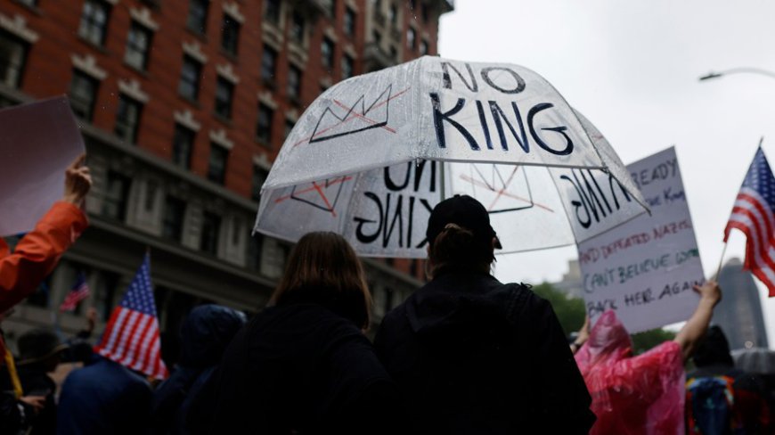 Defiant Democrats embrace ‘No Kings’ rallies: ‘As American as motherhood, baseball and apple pie’