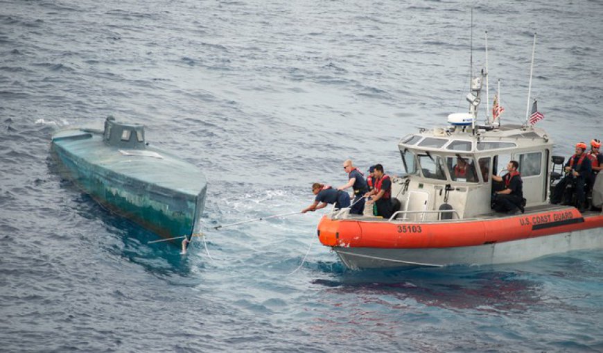 US Forces Destroy Drug Running Submersible and Take First Drug War Prisoners