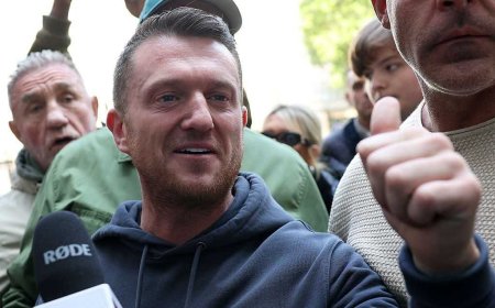 Tommy Robinson has the last laugh after politically motivated terrorism arrest: 'Free speech won!'