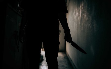 Man enters ER with bloody knife saying serial killer took girlfriend's life. But her mother says she knows 'savage' truth.