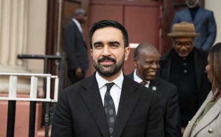 Zohran Mamdani becomes first openly socialist mayor of New York City