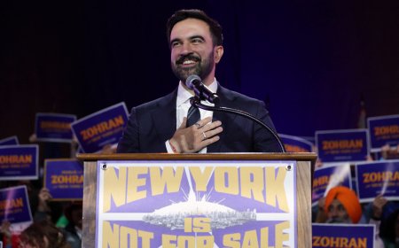 Zohran Mamdani Elected Mayor of New York City