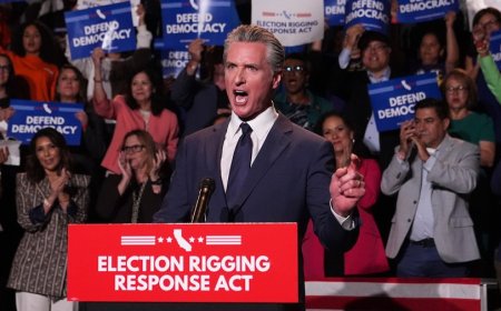 California passes Prop. 50 redistricting measure in victory for Newsom