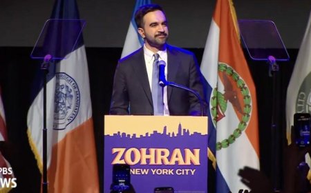 Socialist Mayor-Elect Zohran Mamdani Declares War on President Trump, Capitalism, and Traditional America in Radical New York City Victory Speech