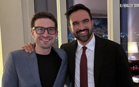 Heir to billionaire Soros fortune cheers Mamdani election with penthouse photo