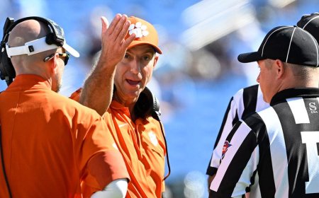 Clemson's Dabo Swinney still hot under the collar over officiating, says refs need to be held accountable